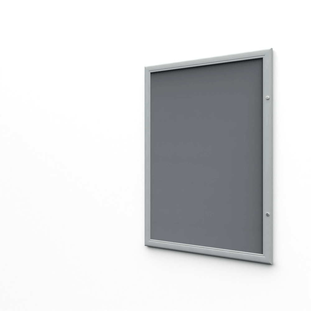Porte affiche verrouillable Economy cadre aluminium