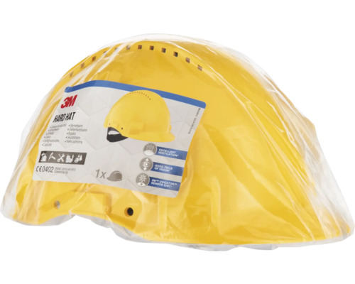 3M™ beschermende helm, geel, Uvicator, G3000CUVYPRO1