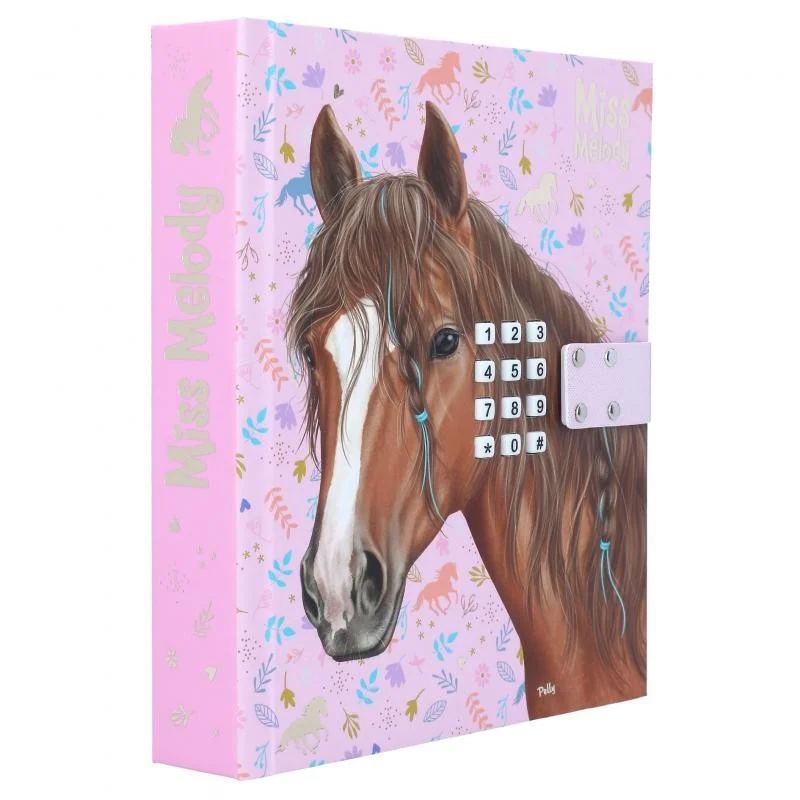 Miss Melody - Dagbog m/Kode & Musik - Hest