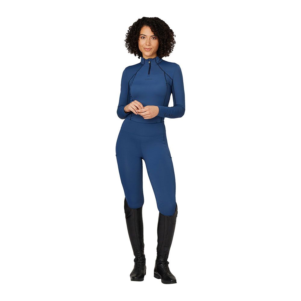 Le Mieux NAOMI PULL ON - Legging fond intégral grip Femme atlantic