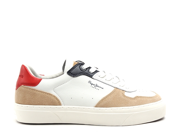 Pepe jeans basses homme yogi street blanc