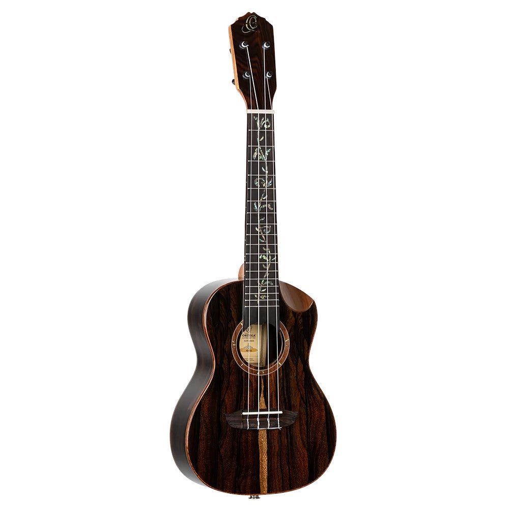 Ortega RUET-ZC Elite Series Concert Size Ukulele Ziricote elektrisch-akoestische concert ukelele met gigbag