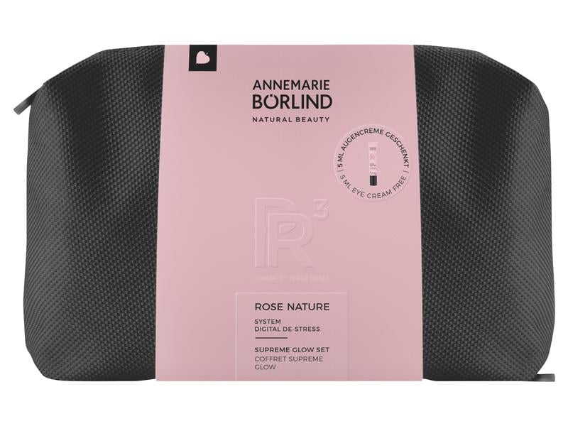 Annemarie Börlind Geschenkset Supreme Glow 2-teilig Ein Pflege-Duo mit PR3-Rosenkomplex für eine geschützte Haut