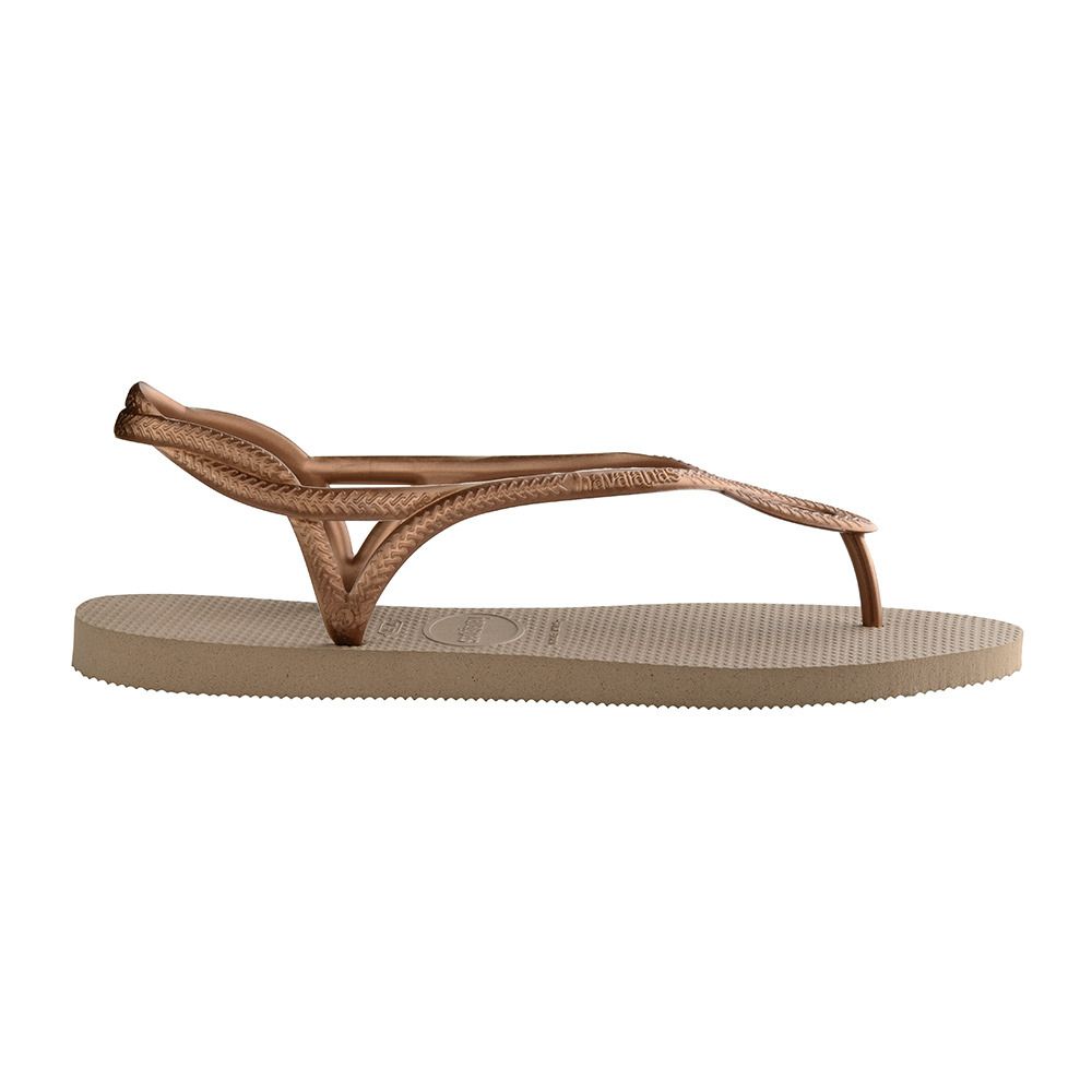 Havaianas LUNA - Sandales Femme rose gold/rose gold