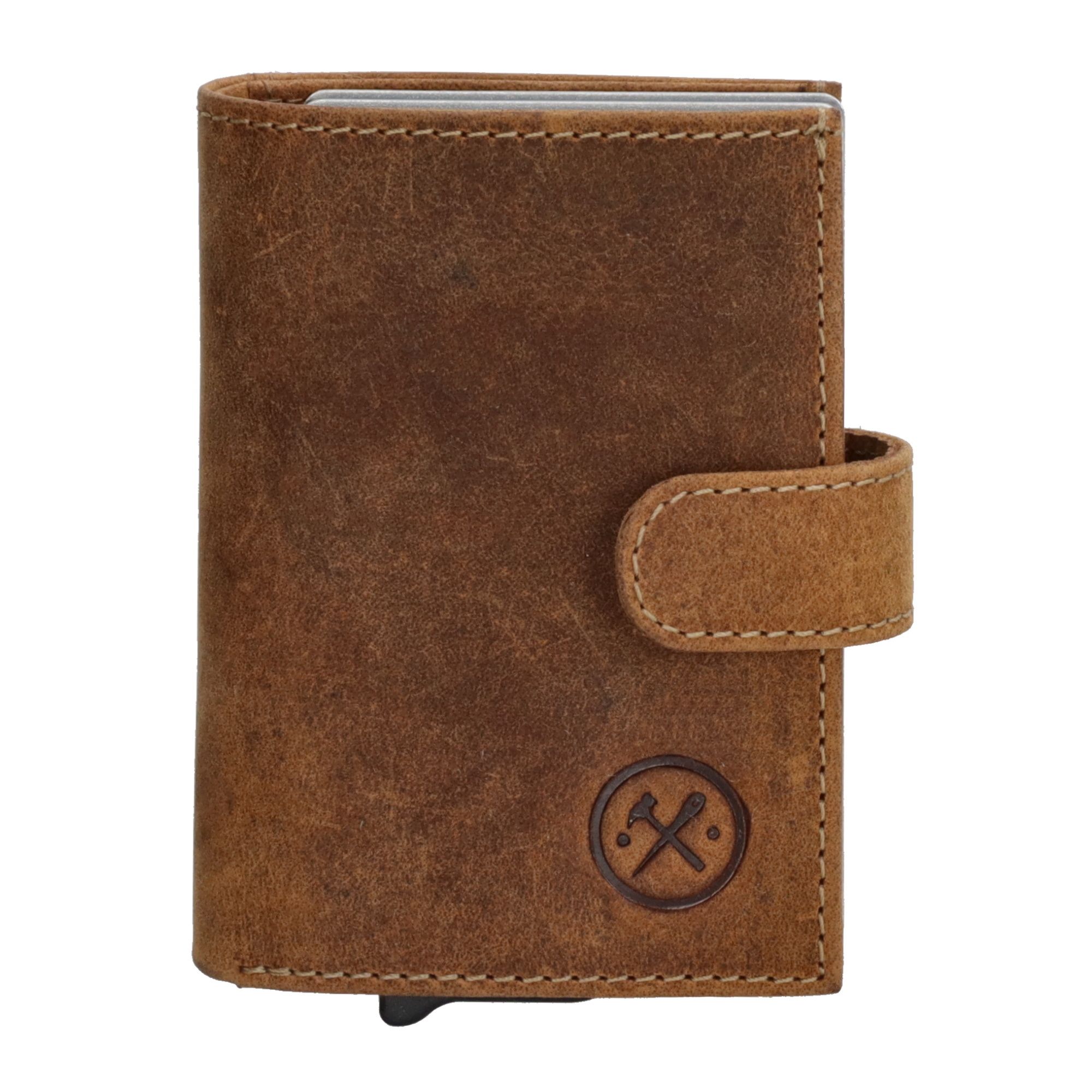 Hide & Stitches Idaho Safety Wallet Bruin