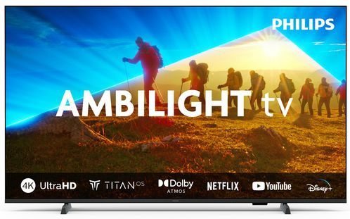Philips - 65PUS8009 - 65 Inch - 4K Ambilight LED TV - Zwart - 4K Resolutie