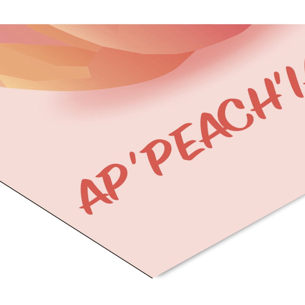Køb Poster & Frame Citatplakat - Mom I Ap-peach-iate You