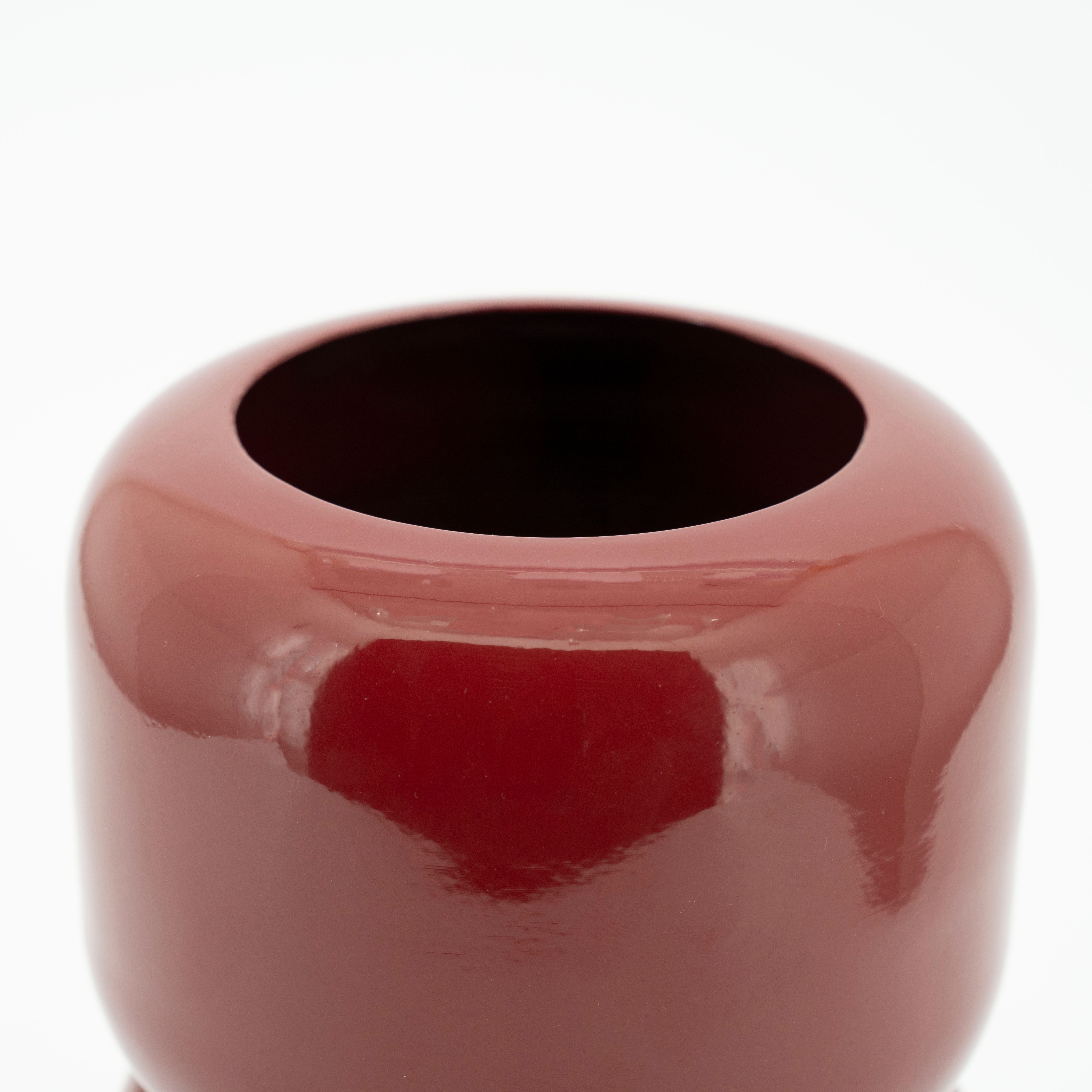 Vaas Burgundy Rollo ⌀14  x H25 cm
