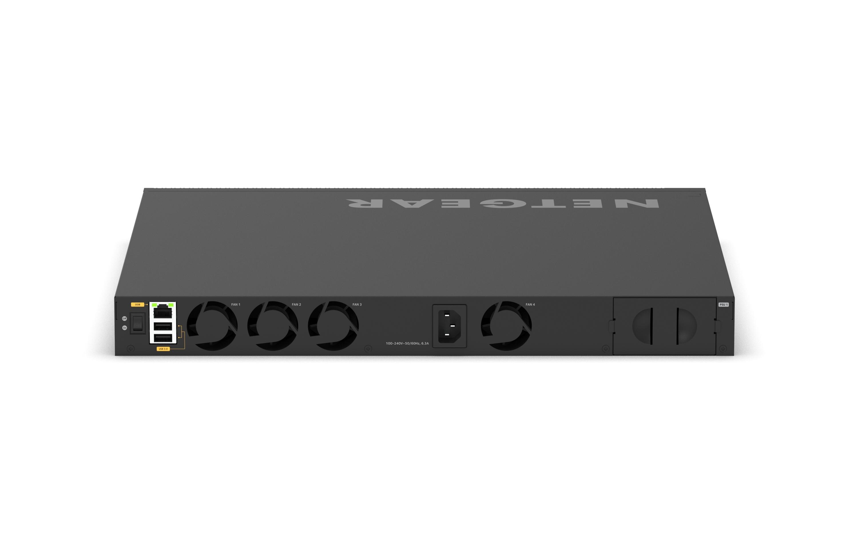 SFP+ Switch XSM4328FV 28 Port<br>24x SFP+ und 4x SFP28 25G Managed Switch