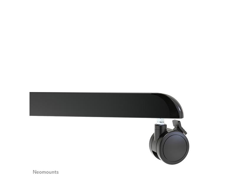 NEOMOUNTS TV-Trolley NS-M1250 Schwarz Mobiler Bodenständer für Flachbild-Fernseher bis 70