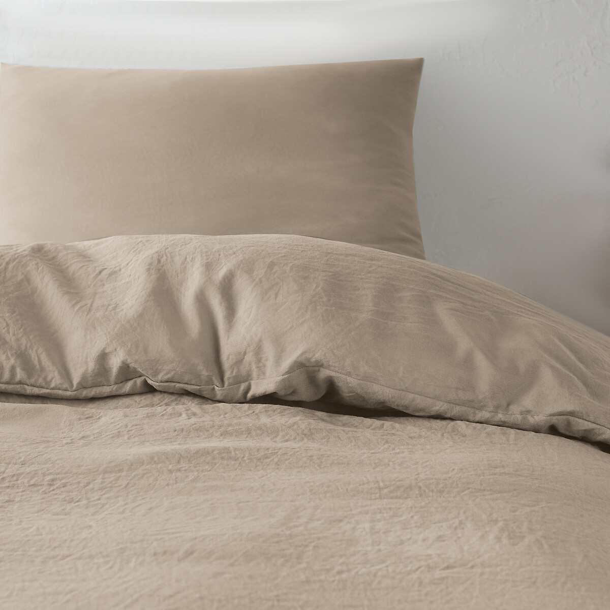 LA REDOUTE INTERIEURS<br>Conjunto de cama infantil, microfibra reciclada e lavada