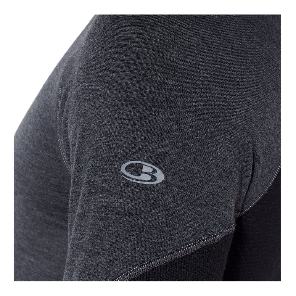 Icebreaker 260 ZONE MERINO - Sous-couche Homme jet heather/black