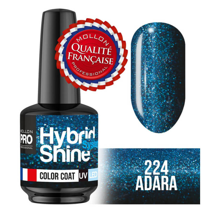 Mini Vernis Semi-Permanent Hybrid Shine Mollon Pro 8ml