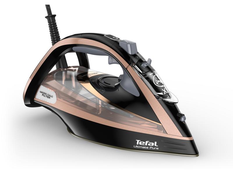 Tefal Dampfbügeleisen Ultimate Pure Bügeleisen mit Anti-Kalk-Schutz