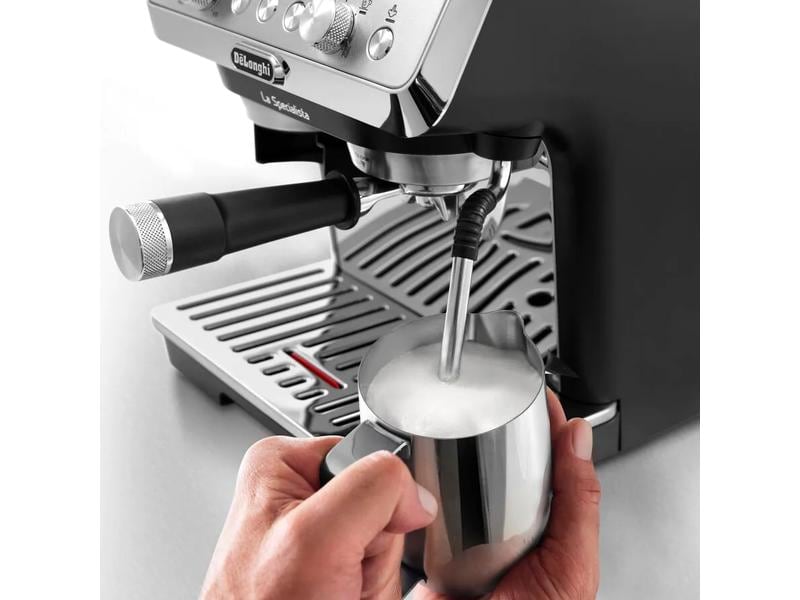 De'Longhi Siebträgermaschine EC9155.MB La Specialista Arte Espressomaschine mit Siebträger und integriertem Mahlwerk