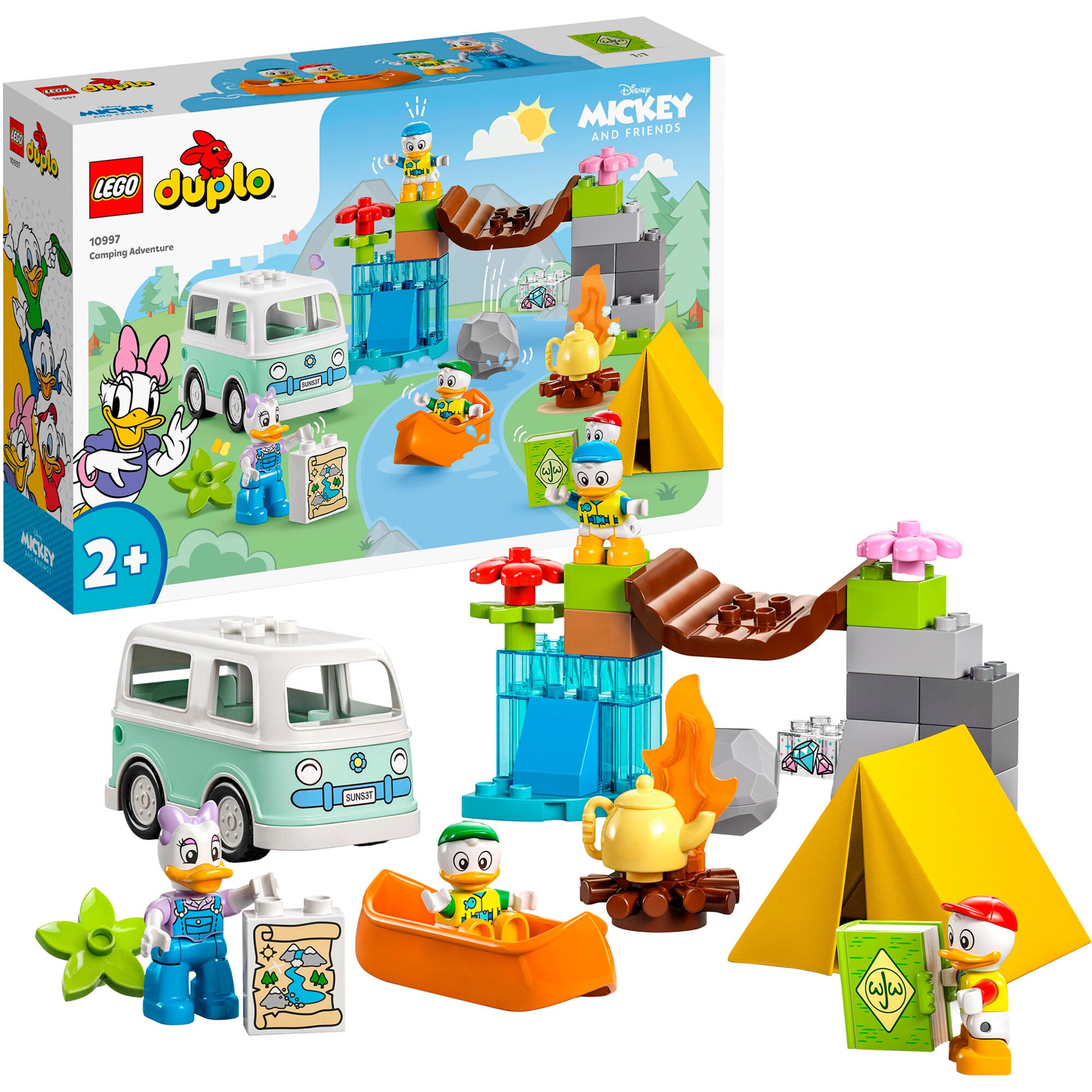 LEGO Konstruktionsspielzeug DUPLO Camping-Abenteuer