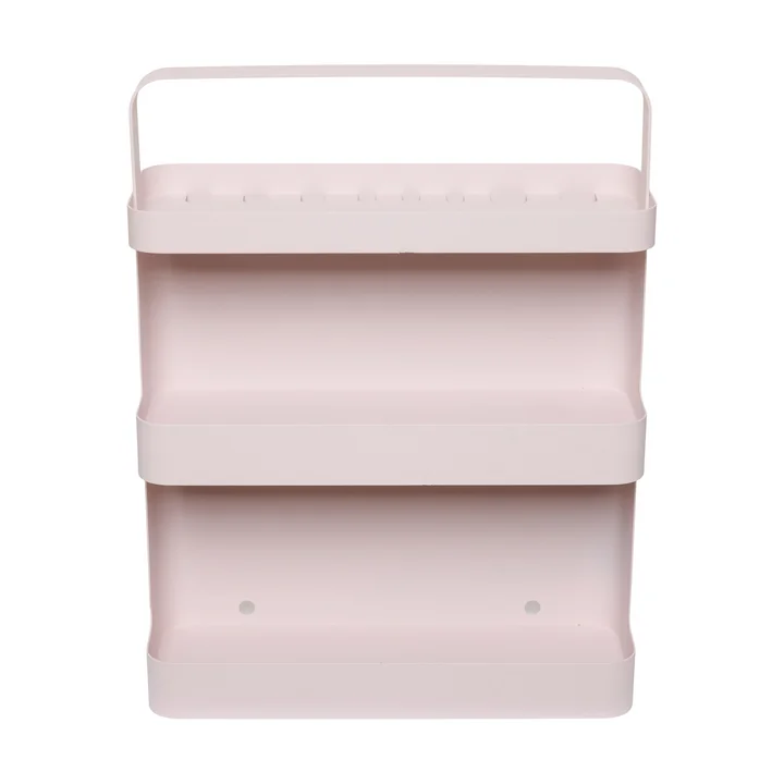 Design Letters - Camping tragbares Regal, 41,2 x 12 cm, pastel beige