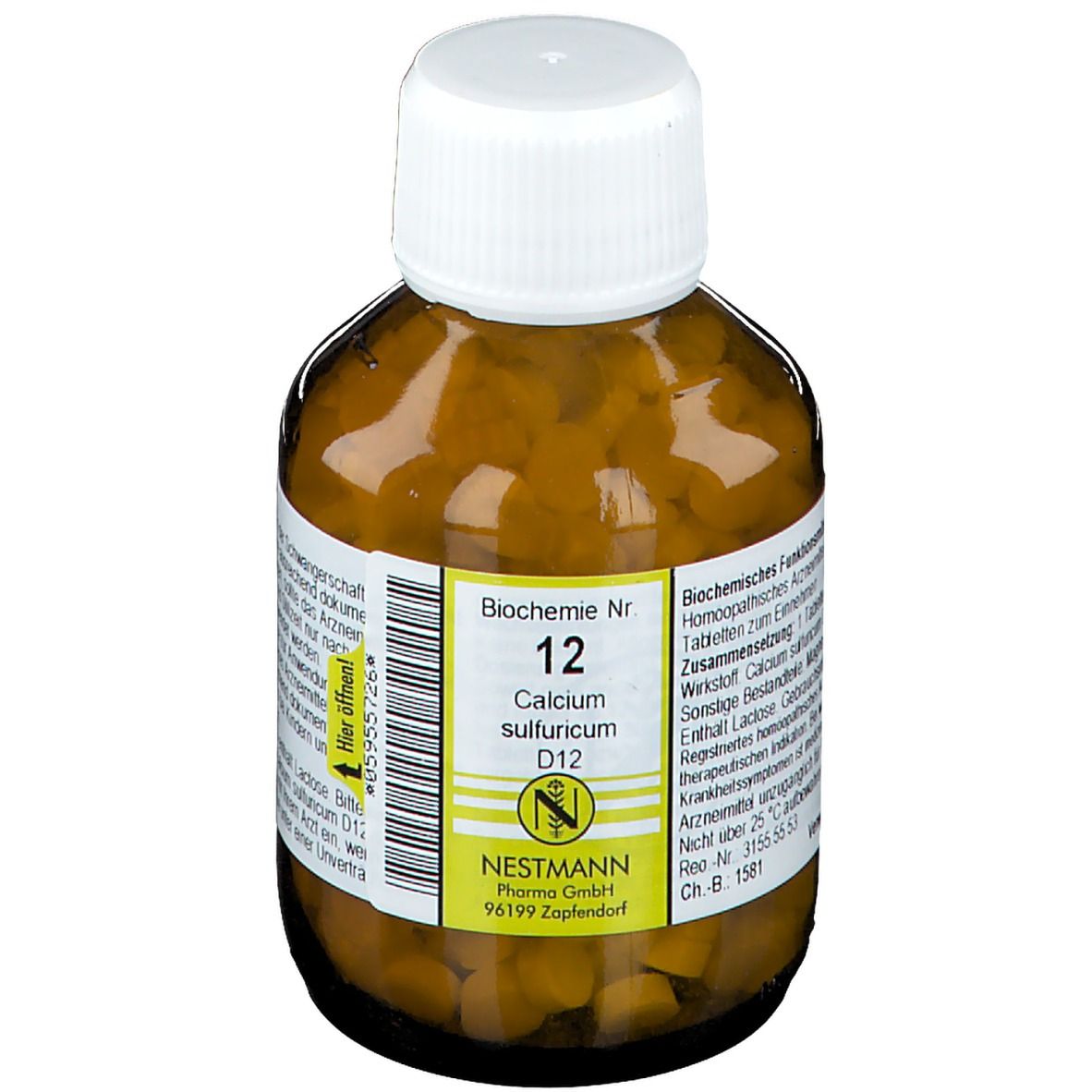Biochemie Nr. 12 Calcium sulfuricum D12
