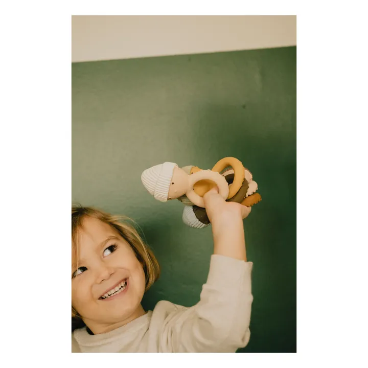 WE ARE GOMMU Anneau de dentition en hevea | Chocolat