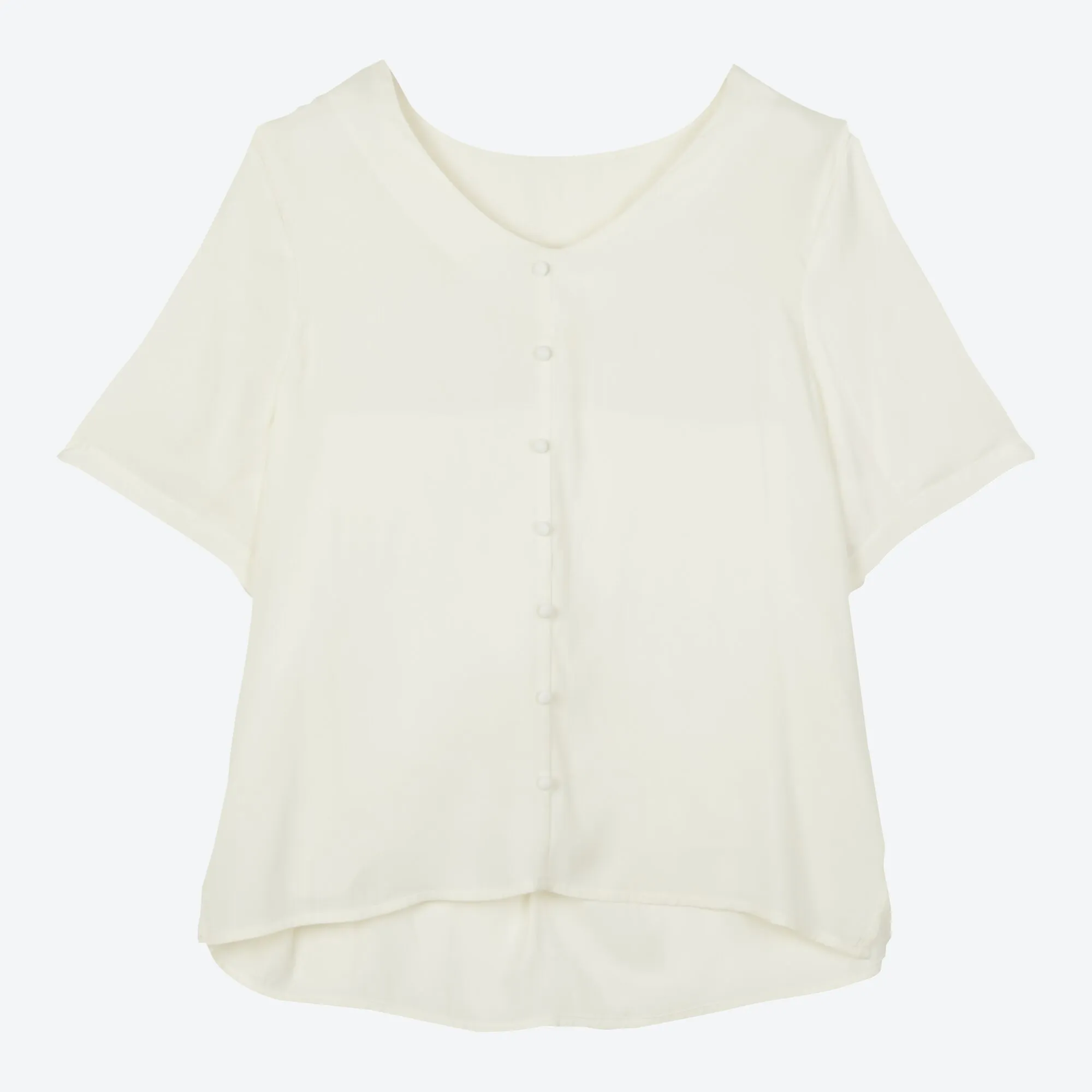 Damen-Bluse mit V-Ausschnitt