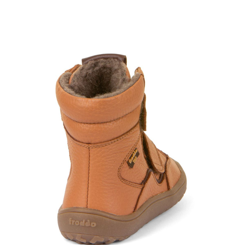 Froddo Froddo Barefoot Tex Winter Cuir Cognac