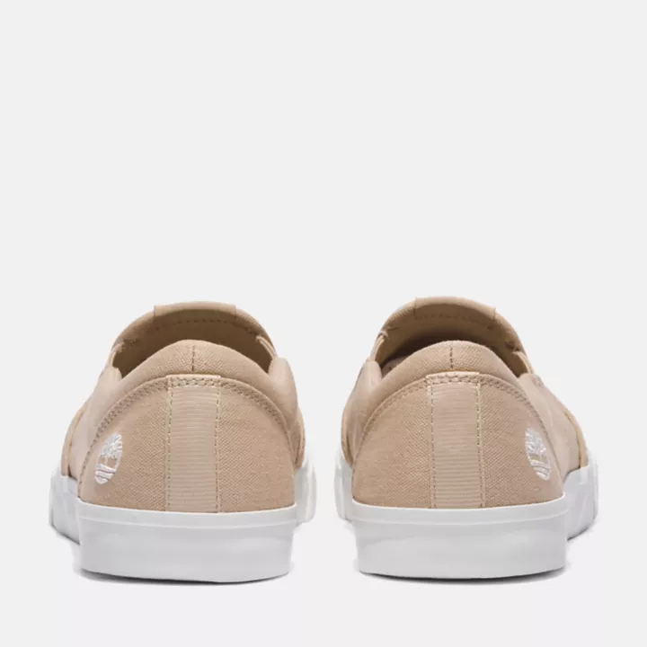 Basket basse sans lacets Mylo Bay pour homme en beige