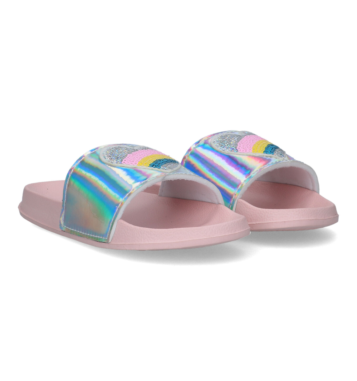 Badslippers roze