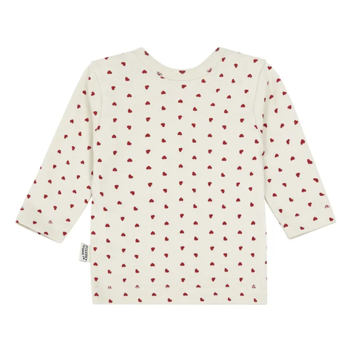 Poudre Organic T-Shirt Coton Bio Begonia | Rouge