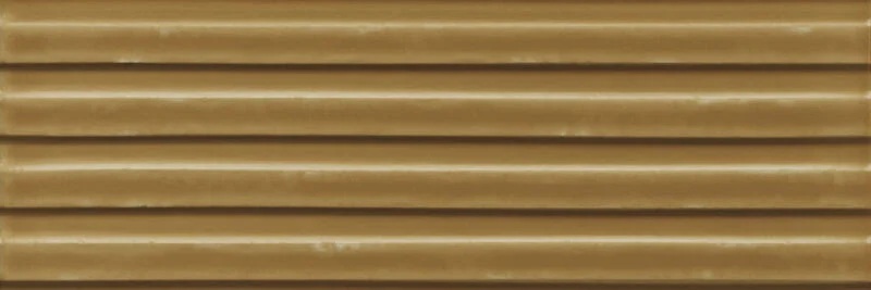 Tegelsample: Jabo Gare wandtegel geel glans 10x30.5cm