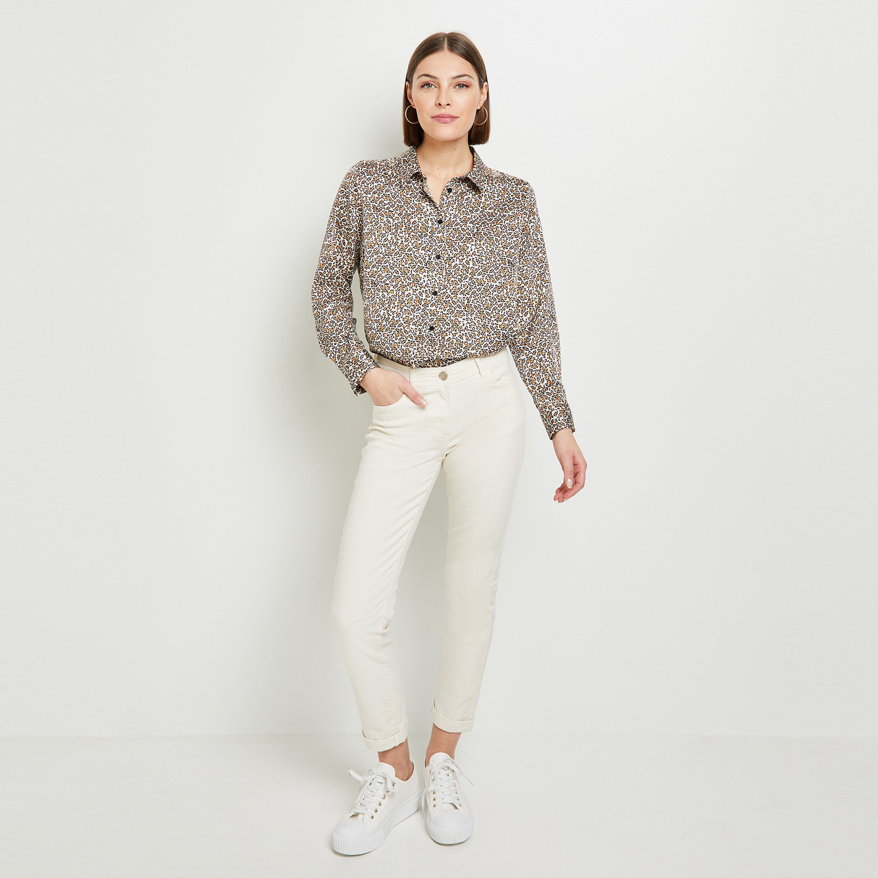 Jean 7/8 CANCUN femme - ECRU