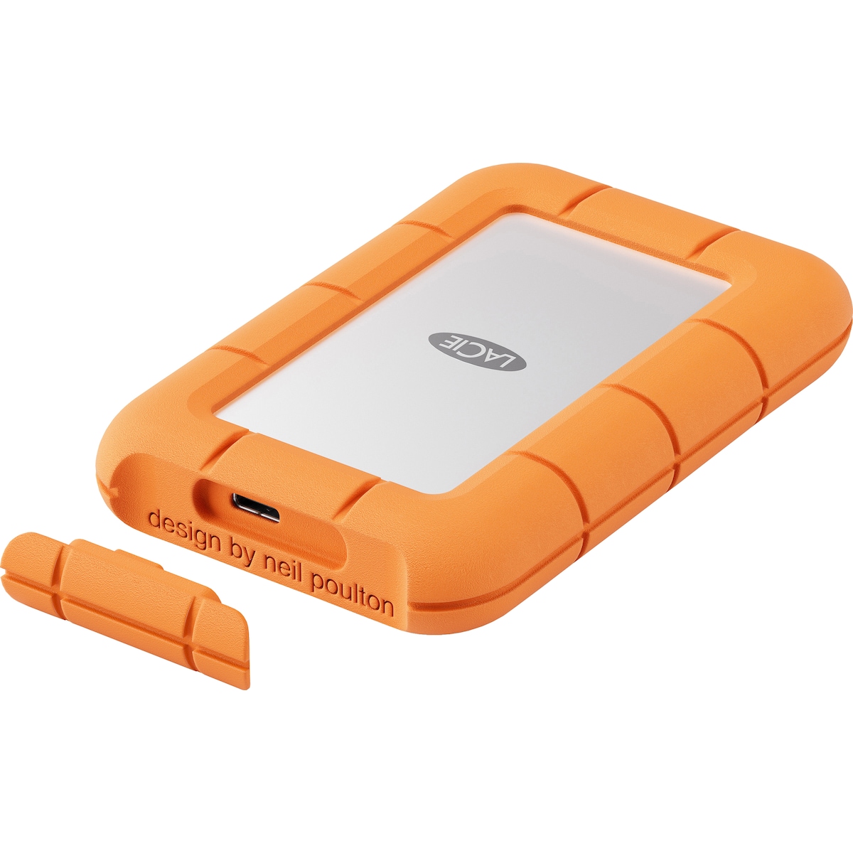 LaCie Rugged Mini ekstern SSD 1 TB (oransje)
