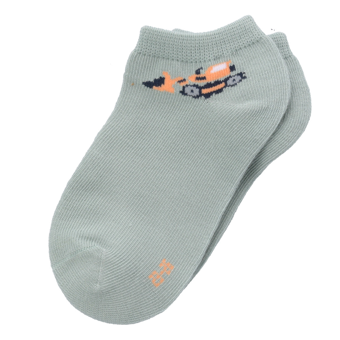 4 Paar Jungen Sneaker-Socken im Set weiss / hellgrün / dunkelblau