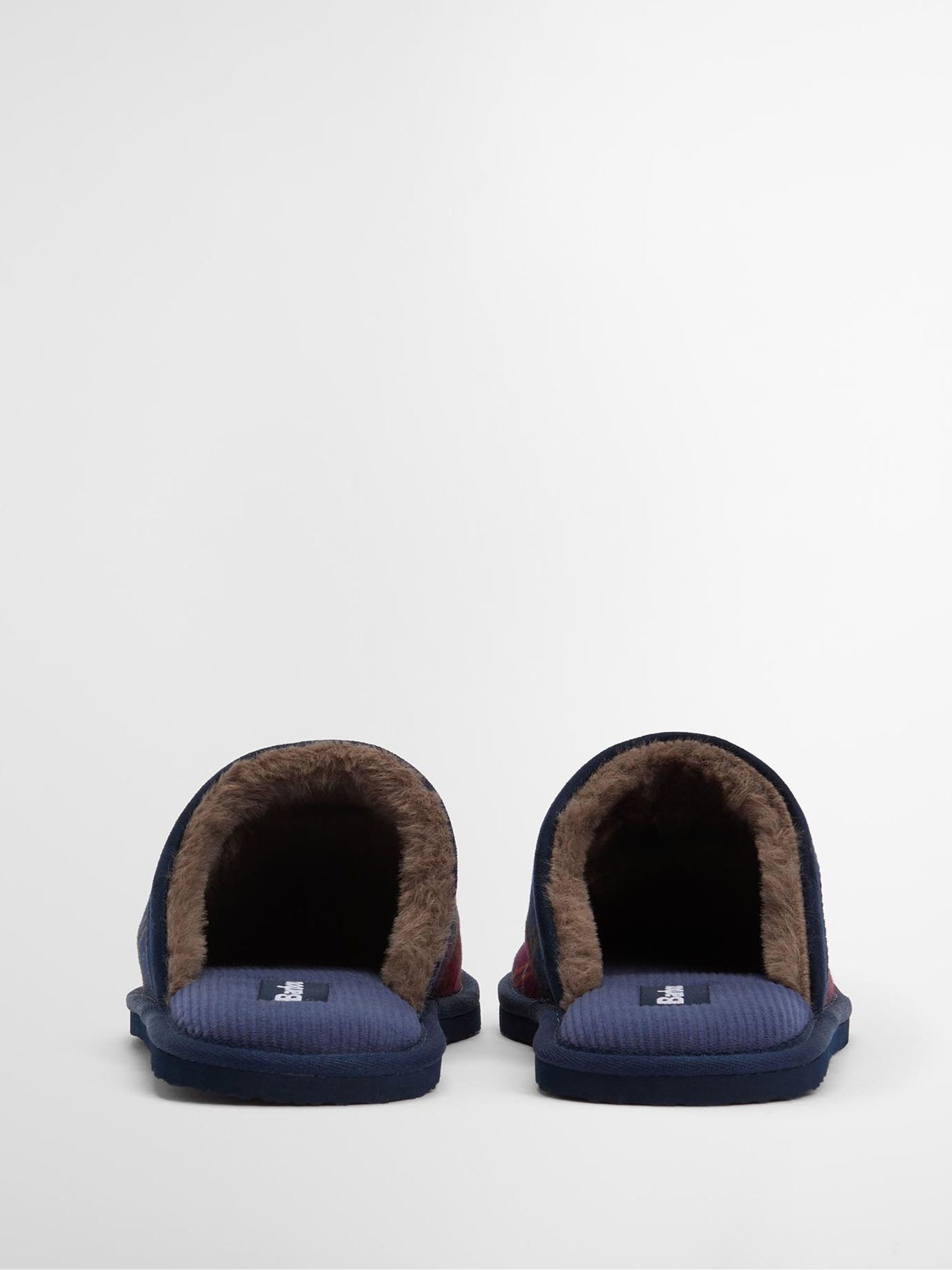 Rood - Barbour® Tartan Everitt pantoffels