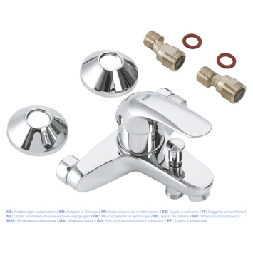 GROHE badkraan Swift met hendel Chroom 15 cm