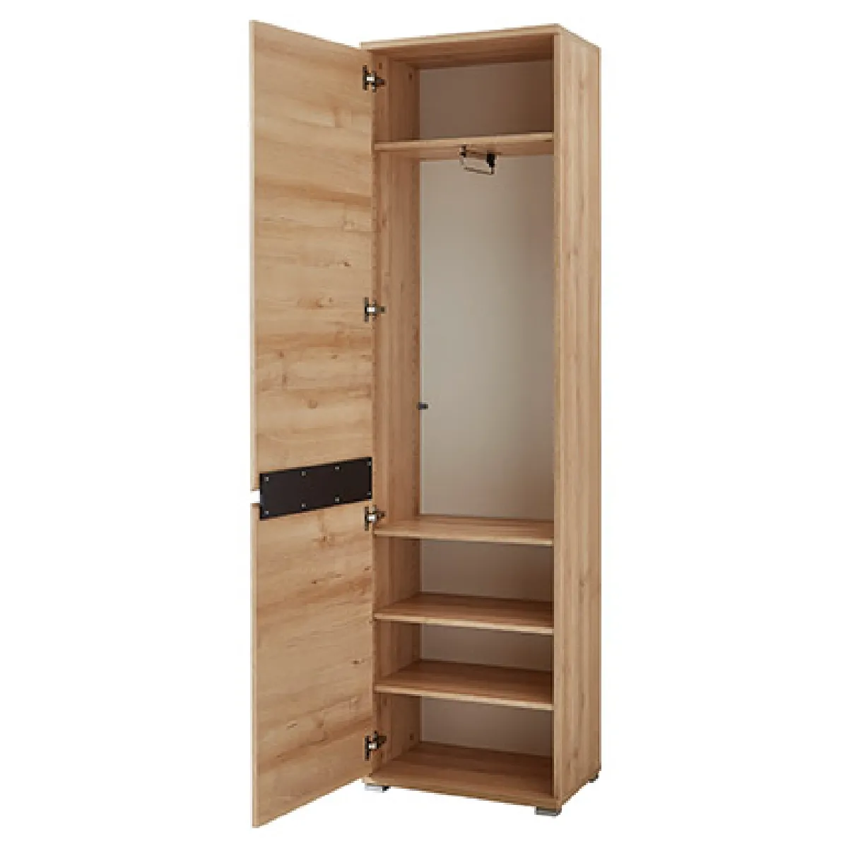 MES Armoire Penderie LARINA - Naturel