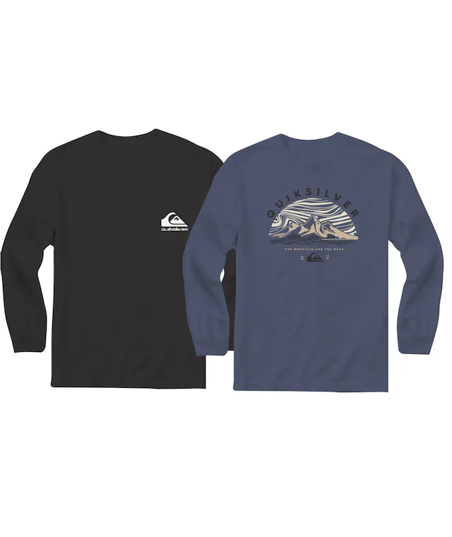 Quiksilver Langarmshirt »MTWAVE DUNESCAPE LS PACK YOUTH«, 2 Stk.