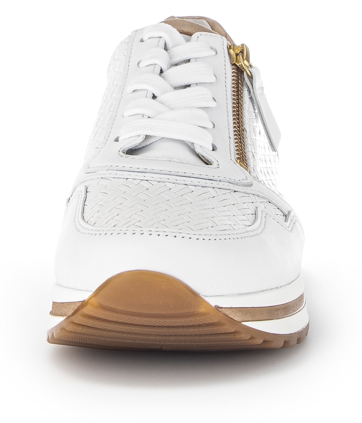 Gabor Keilsneaker »TURIN«  , Freizeitschuh, Halbschuh, Schnürschuh mit schönen Metallic-Details