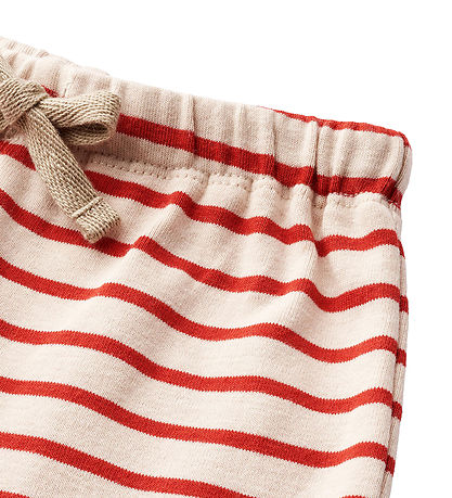 Wheat Shorts - Vic - Rød Stripe