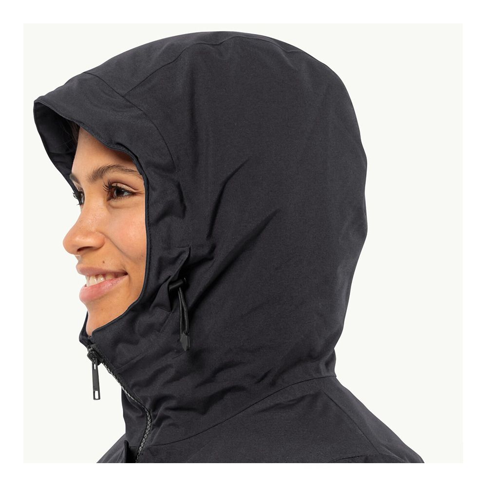Jack Wolfskin TEMPELHOF - Manteau Femme black