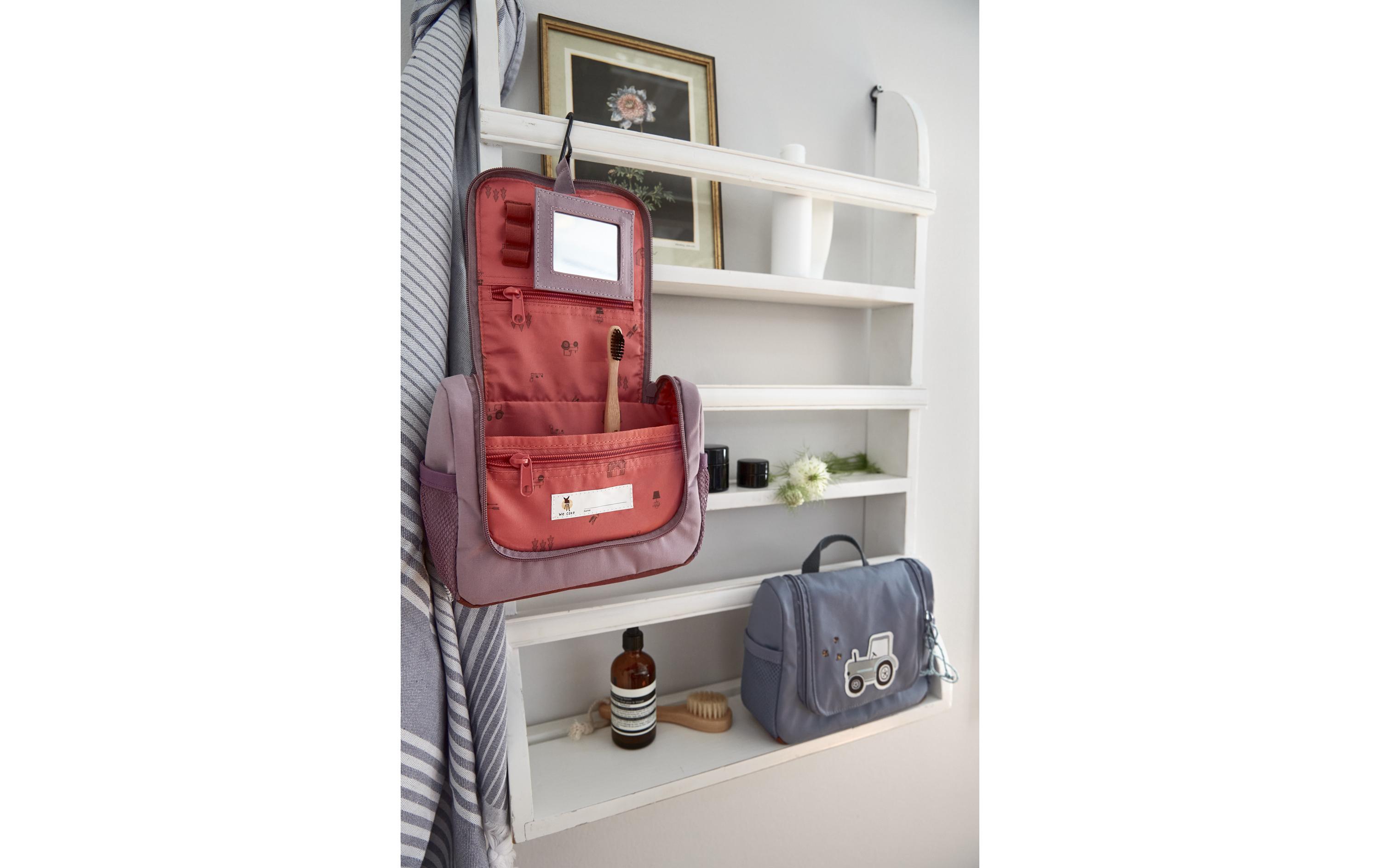 Tasche Mini Waschbeutel Adventure TraktorWasserabweisendes Necessaire für Kinder