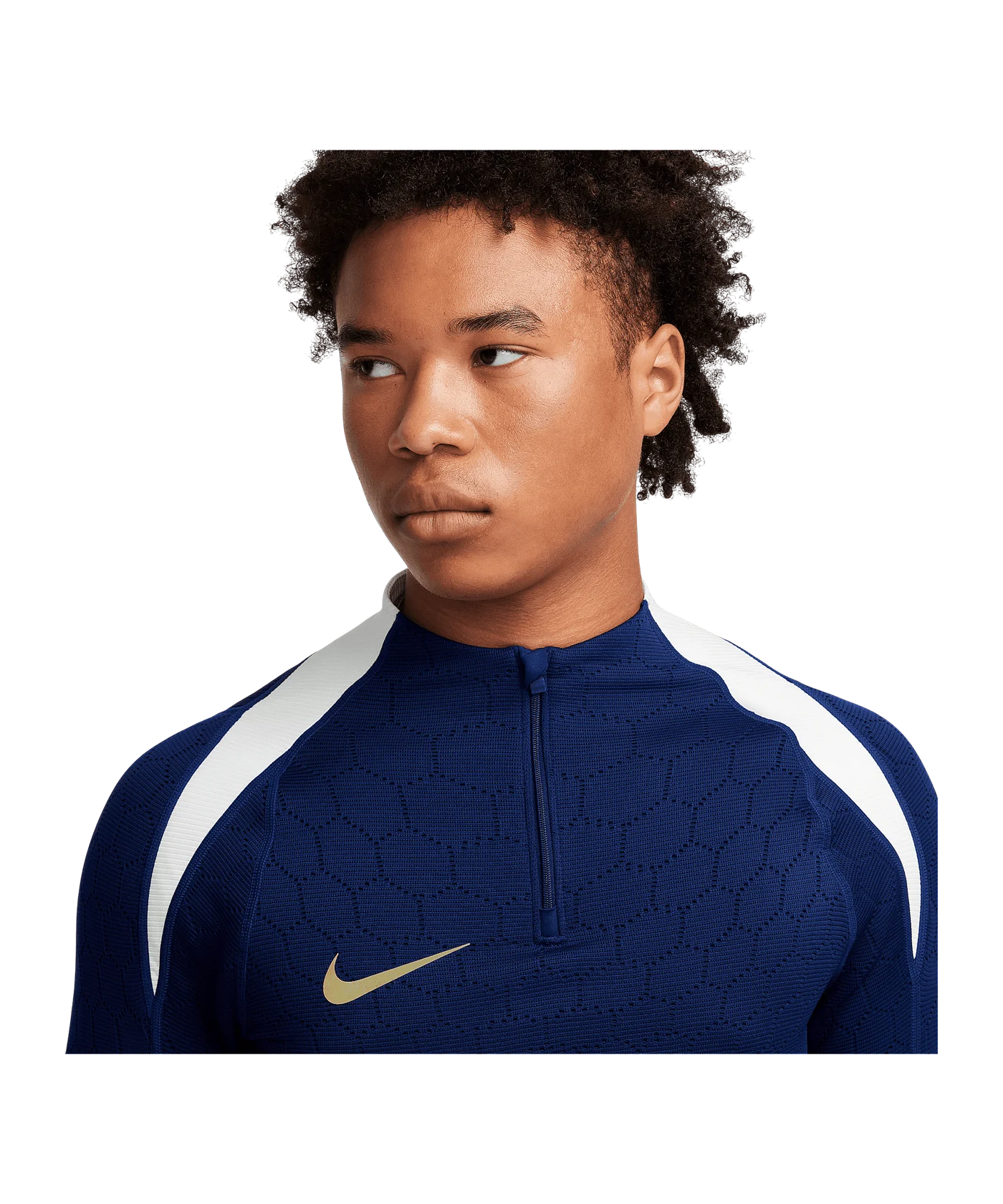 Nike Repel Strike Drill Top Sweatshirt Blau F492