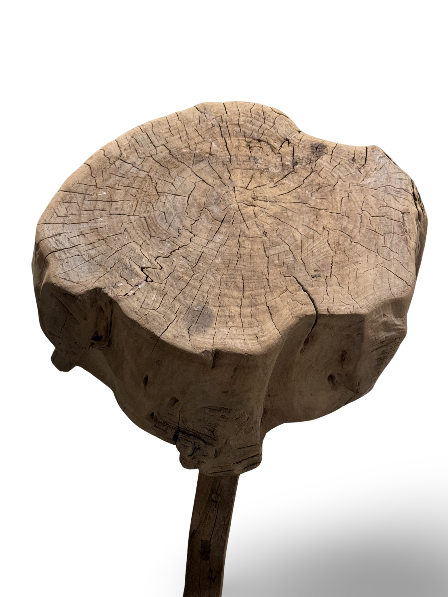 Bijzettafel naturel uniek
