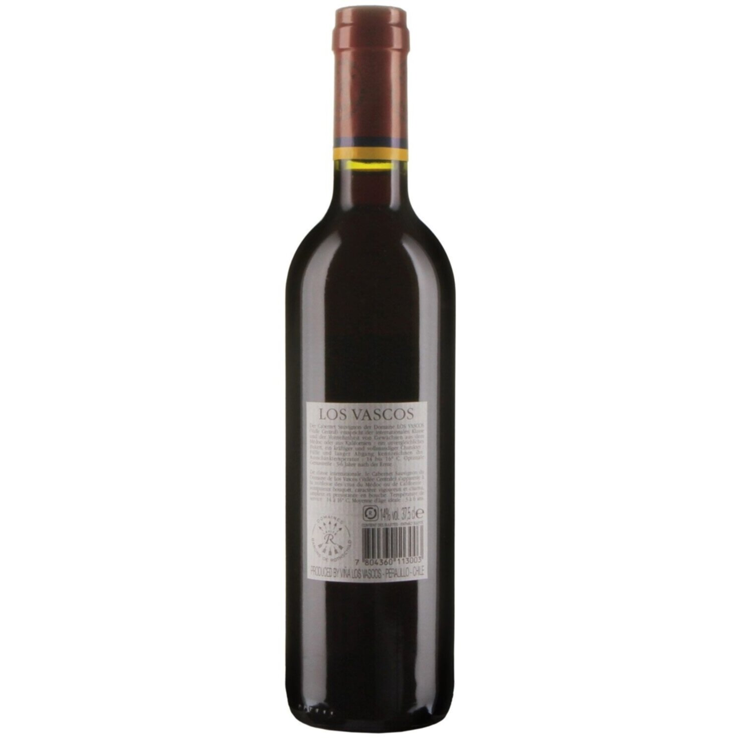 Los Vascos Cabernet Sauvignon Chile Barons de Rothschild -37.5cl