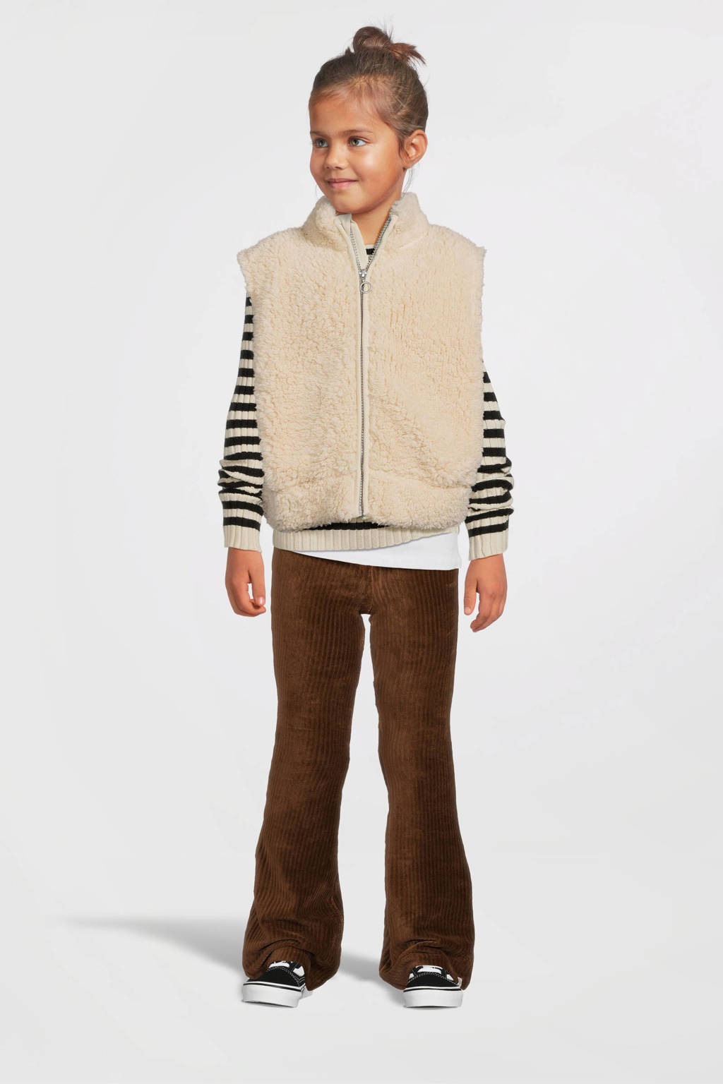 NAME IT bodywarmer NKFNENNY lichtzand