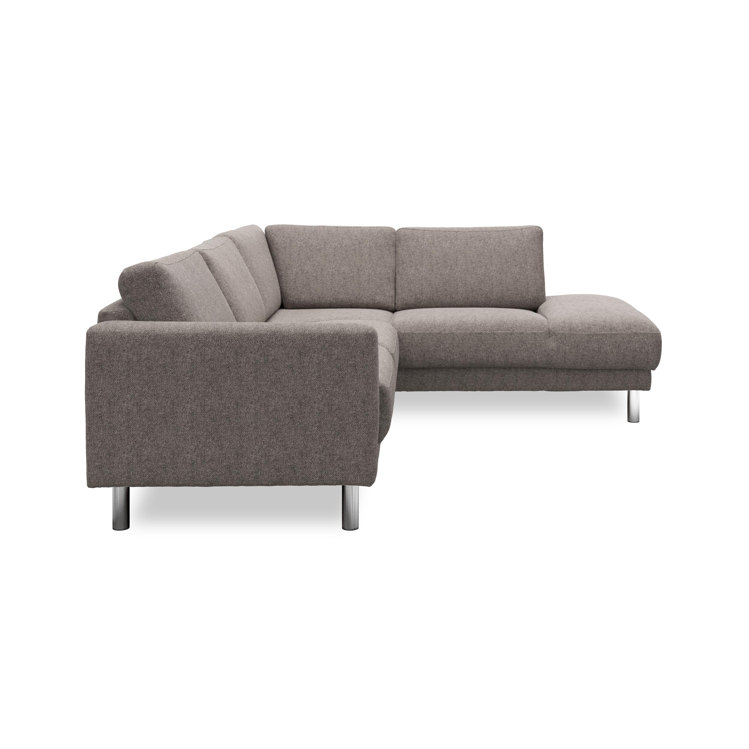 Cleveland højrevendt sofa med pufafslutning