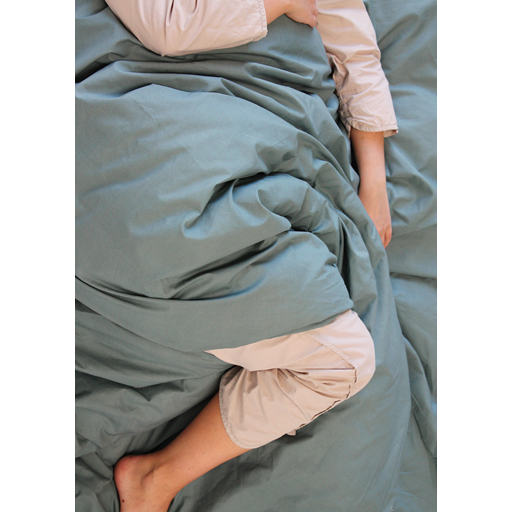 OMHU Percale Sengetøj, Sea, 140x220 cm