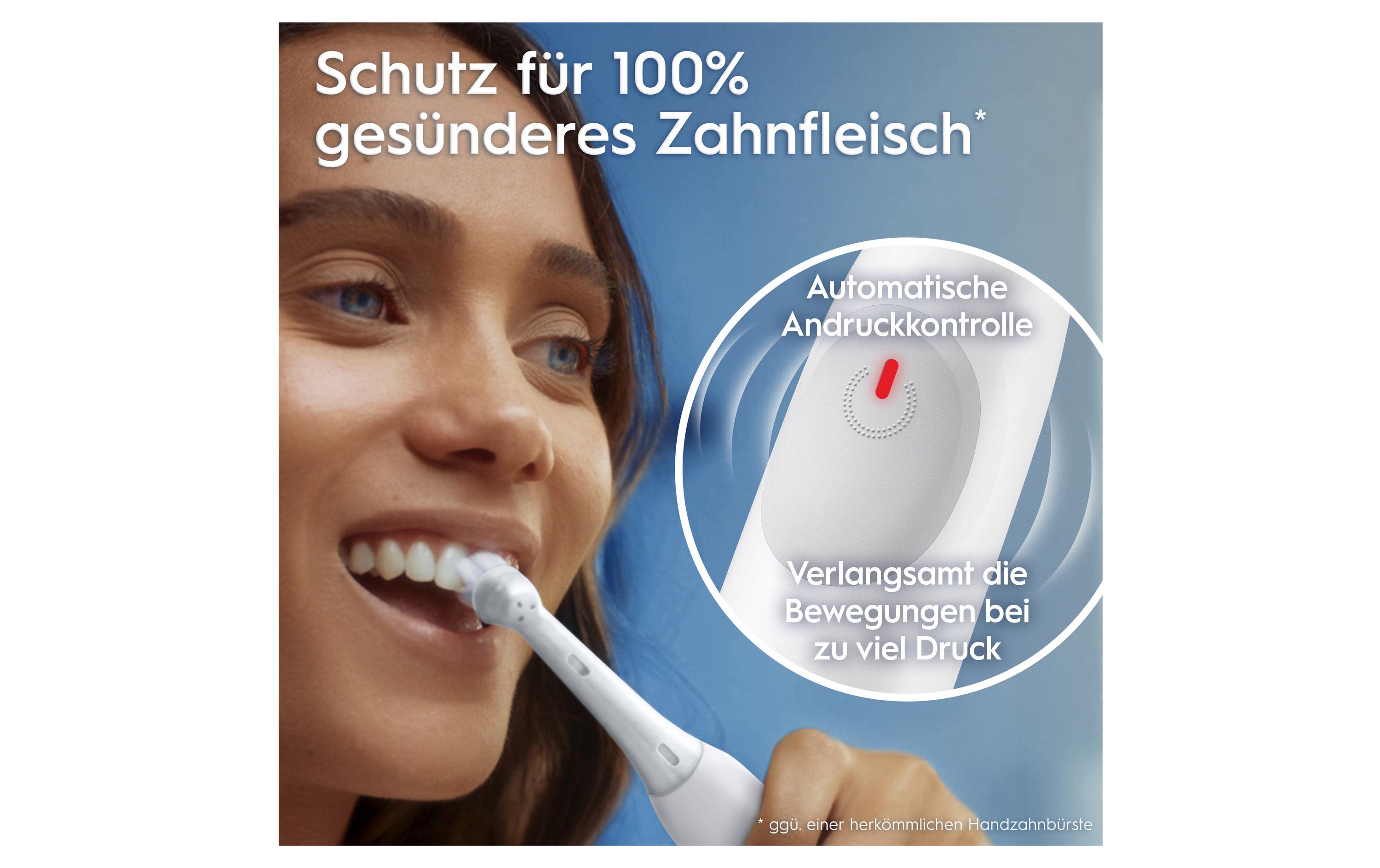 Elektrische Zahnbürste iO Easy Clean Simple WhiteRotationszahnbürste