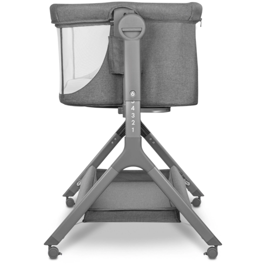 lionelo Beistellbett Leonie Plus Grey Stone