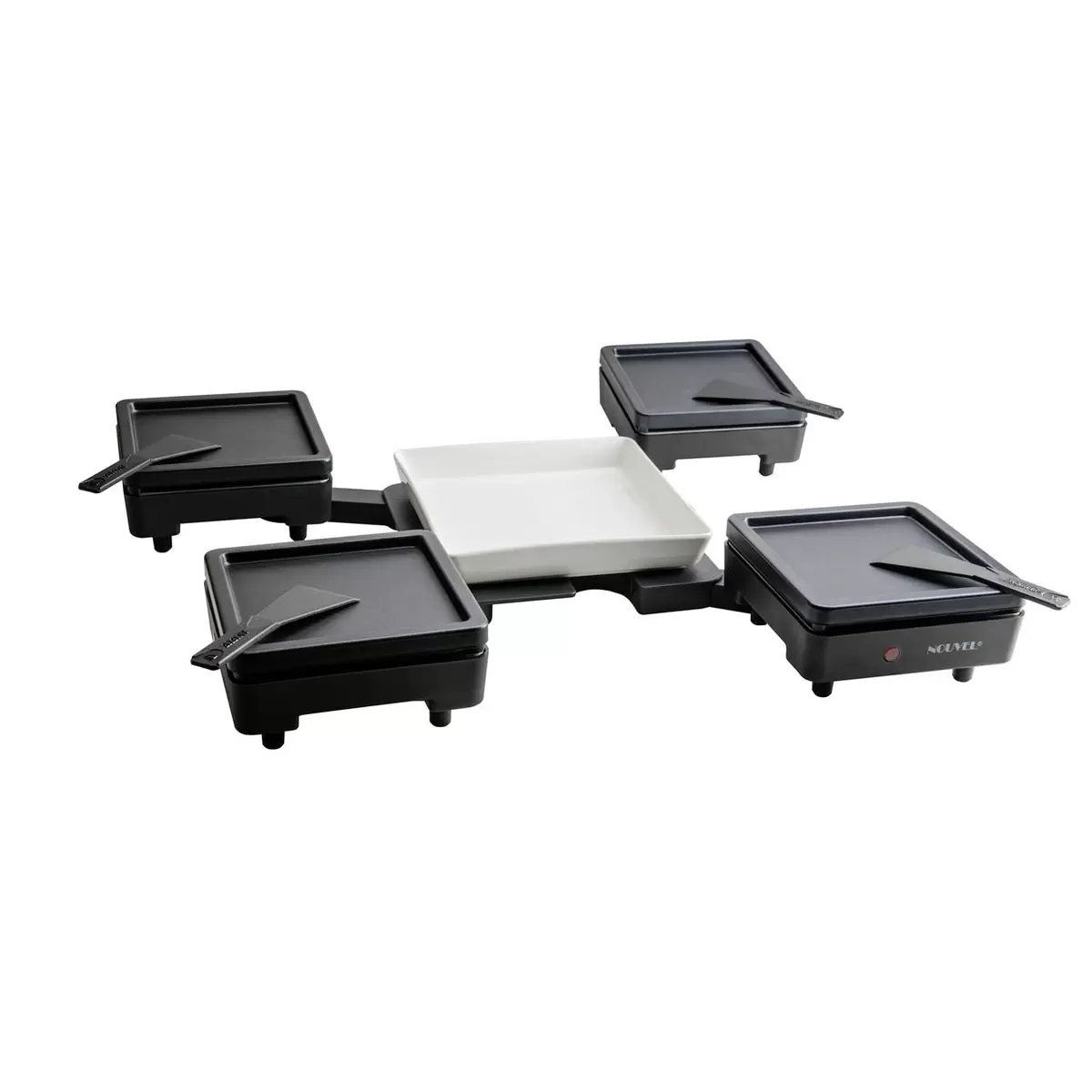 Tischgrill Gourmet-Star Schwarz