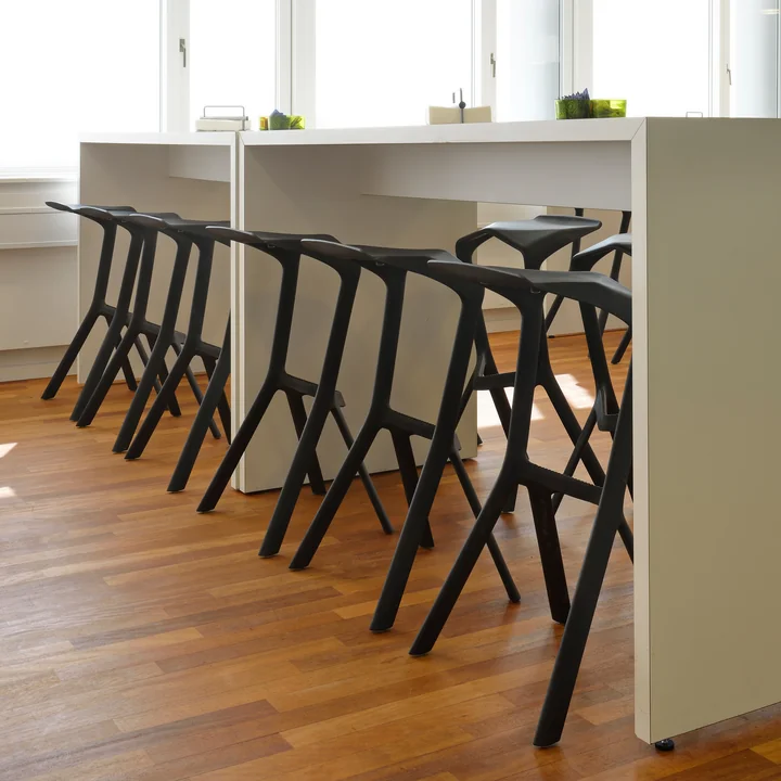 Plank - Miura Stool, gelbgrün